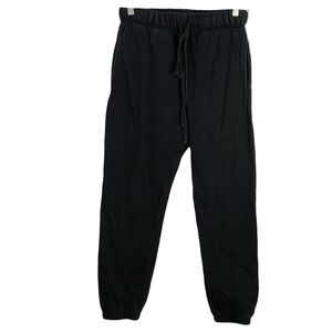 MNML Los Angeles Black Every Day Sweatpants Mens XS Relaxed Fit Fleece Fabric